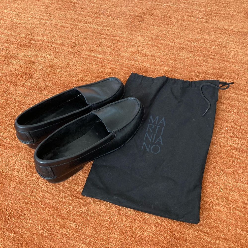 Martiniano Black Neubau Loafers Size 38